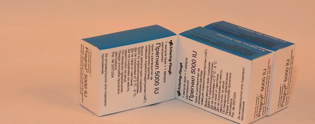 Pregnyl 5000i.u.Organon HCG