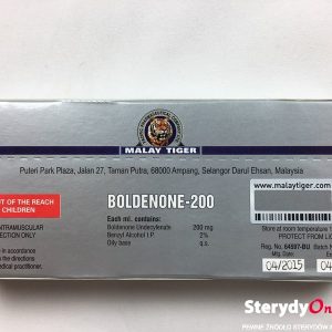 BOLDENONE-200 tył opakowania