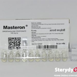 tył opakowania Masteron 100mg IONS