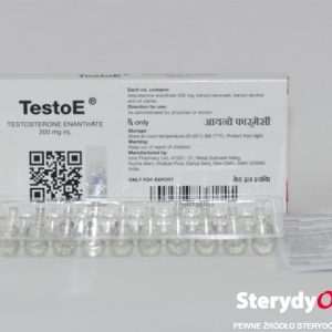 tył opakowania TestoE 200 mg IONS