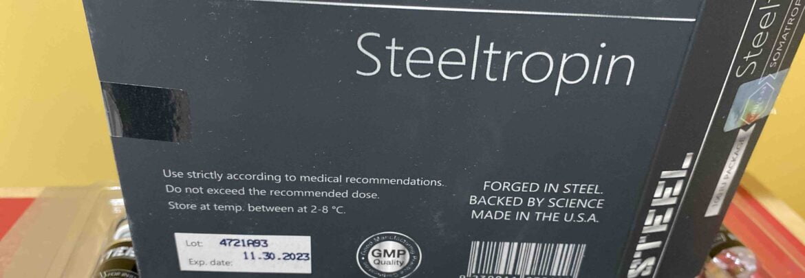 Steeltropin STEEL Somatropina 100IU